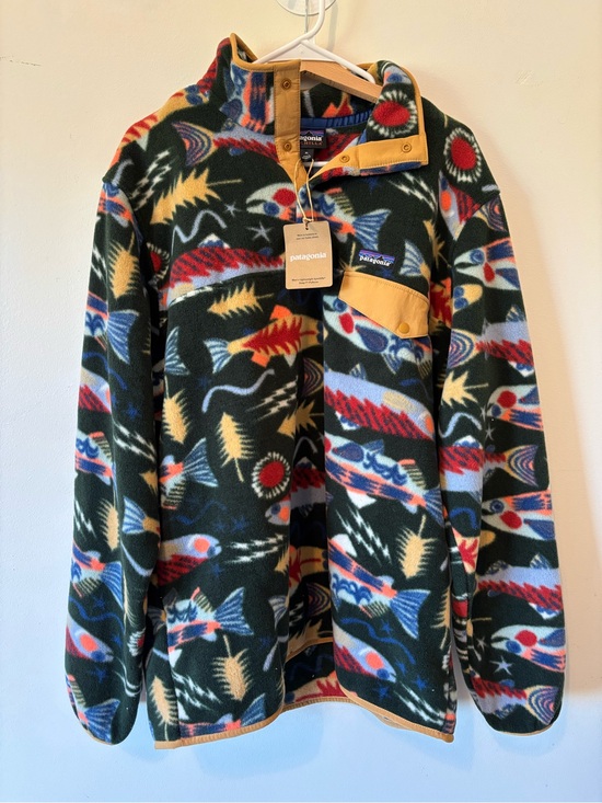 Patagonia Other - Patagonia Synchilla Fleece Salmon Energy XL NWT